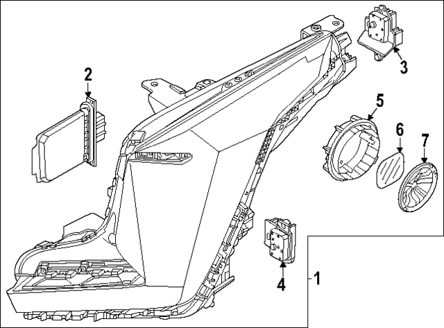 92101DO120 - : Composite Assembly for Kia Image