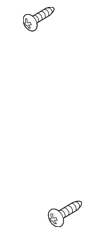 1249304101 - Body: Lift Gate Trim Screw for Kia: Forte, K4, Optima, Rio, Rondo, Sorento, Spectra, Spectra5, Sportage Image