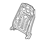 883103Q010 - Body: Seat Back Frame for Hyundai: Sonata Image