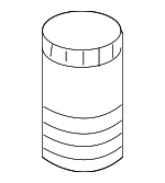 51247132829 - Body: Lift Gate Stop for Mini: Cooper Image