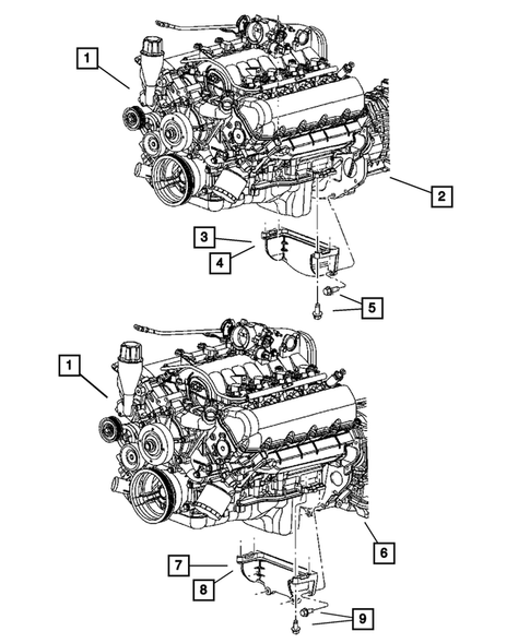 Engine Mounting for 2006 Dodge Ram 1500 #15