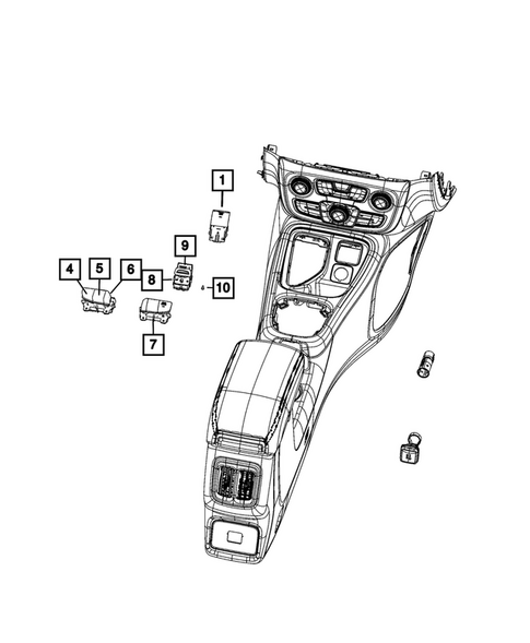 Switches for 2026 Jeep Compass #1