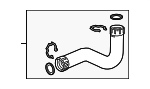 84157174 - Cooling System: Air Outlet Tube for GM Image