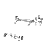 68515603AB - Electrical: Anti-lock Brakes Sensor Kit, Right &amp; Left for Mopar Image image