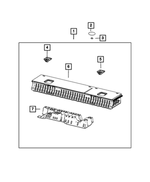 6QL41LC5AB - Interior Trim: Storage Bin for Ram: 2500, 3500 Image