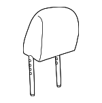 42476974 - Body: Headrest for Buick: Encore Image