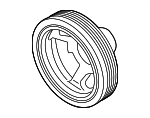 NL3Z6312C - Engine: Crankshaft Pulley for Ford: Edge, F-150, Fusion | Lincoln: Continental, MKX, MKZ, Nautilus Image