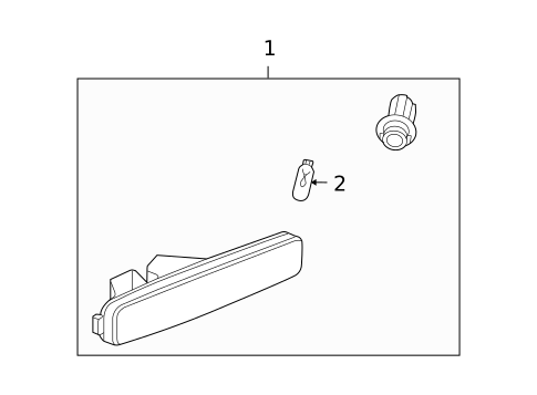 Bulbs - Chassis for 2001 Kia Optima #2