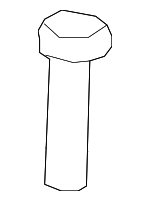 39240852 - Body: Headrest Guide for Buick: Enclave, Envision, Regal Sportback, Regal TourX | Cadillac: CT4, Escalade, Escalade ESV | GMC: Acadia Image image