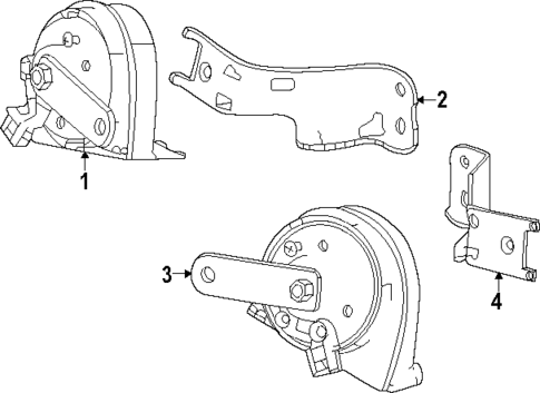 Horn for 2023 Honda Accord #0