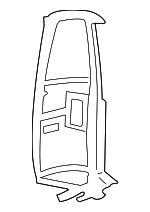 55346837AI - Body: Hinge Pillar for Dodge: B1500, B2500, B3500, Ram 1500 Van, Ram 2500 Van, Ram 3500 Van Image