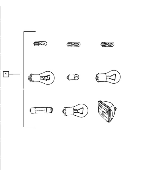 Lamps - Front, Rear and Courtesy for 2002 Dodge Dakota #2