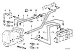 34326755600 - Brakes: Pipe for BMW Image