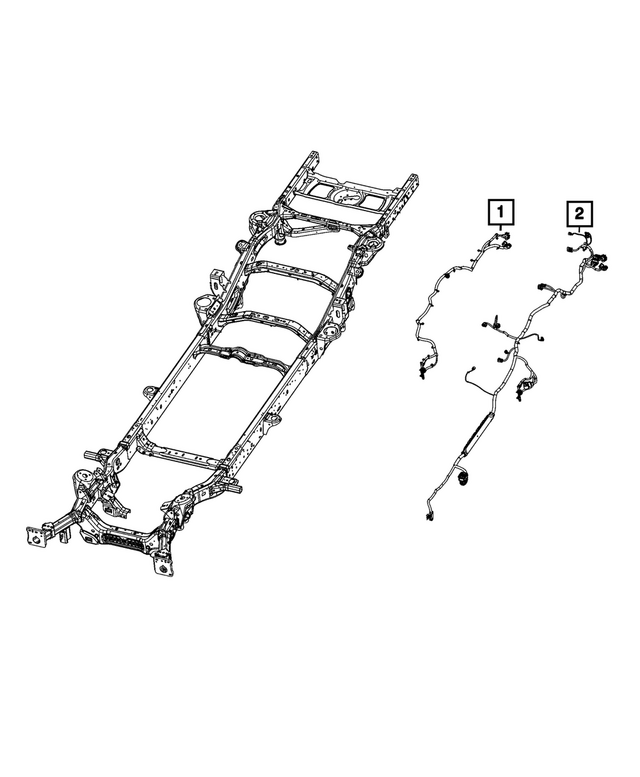 68604156AB - Electrical: Jumper Wiring for Mopar Image