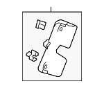82221T43J31 - Body: Lock Cover for Acura Image
