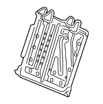 82526T60A01 - Body: Seat Back Frame for Acura Image