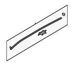 872312B000 - Body: Roof Molding for Hyundai Image