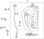 85777735 - Electrical: Tail Lamp for GM Image