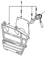3625070C70 - Electrical: Backup Lamp Assembly for Suzuki Image