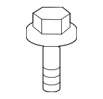 985174 - Body: Hinge Screw for Volvo: C30, C70, EX30, S40, S60, S60 Cross Country, S80, V50, V60, V60 Cross Country, V70, XC60, XC70 Image