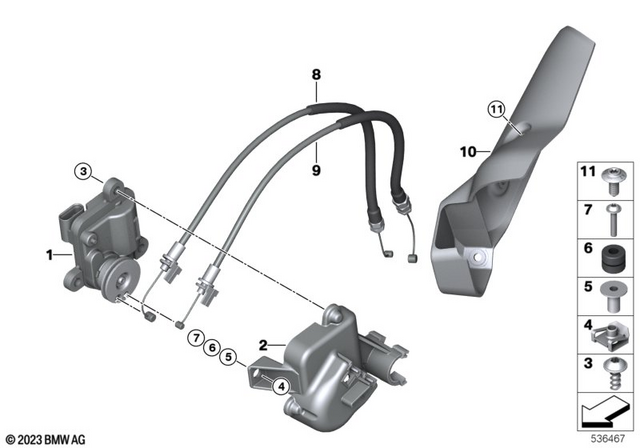 18511541107 - : Bowden Cable Opener for BMW-Motorrad Image