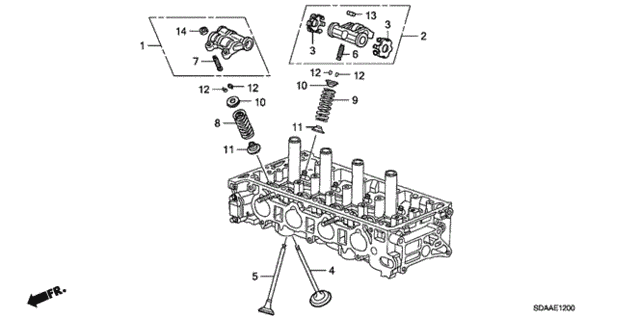Valve - Rocker Arm (L4) for 2007 Honda Accord #0