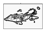 8301A920 - Electrical: Headlamp Assembly for Mitsubishi: Outlander Image