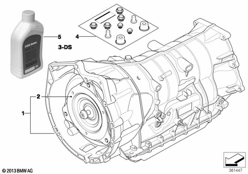 Automatic Transmission for 2009 BMW 535xi #0