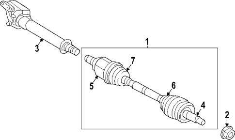 Drive Axles for 2022 Kia Carnival #0