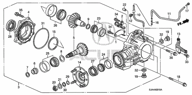 AT Transfer for 2007 Acura RL #0