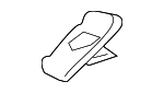 6912A379 - Body: Seat Cushion Cover for Mitsubishi Image