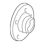 4D0407615F - Brakes: Hub for Audi Image