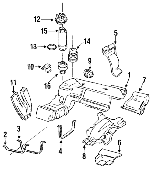 8A0201075H - Fuel System: Fuel Tank for Audi Image