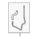 50941TK4A00 - Emission Control: Vacuum Line for Acura Image