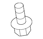 8116338010 - Body: Support Cylinder Ball Stud for Hyundai: Accent, Azera, Elantra, Entourage, Genesis Coupe, Santa Fe, Sonata, Tiburon, Veracruz, XG300, XG350 Image