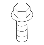 MB45558225 - Body: Hinge Upper Bolt for Genesis: Electrified G80, G70, G80, G90 | Hyundai: Elantra, Elantra Coupe, Elantra GT, Elantra N, Genesis, Genesis Coupe, Ioniq, Santa Cruz, Santa Fe, Scoupe, Sonata, Tucson Image