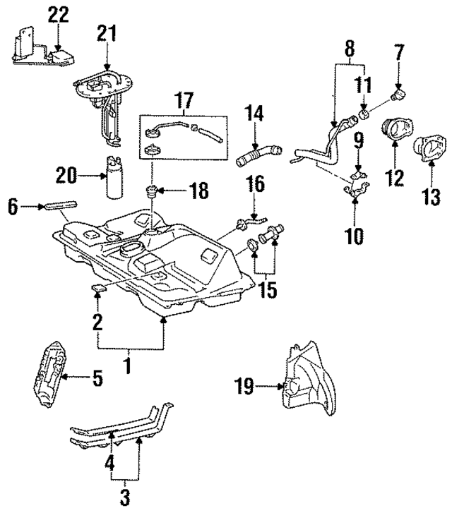 7700120941 - : Fuel Tank for Toyota Image