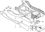 7129901655 - Heater and Air Conditioning: Body Nut for BMW Image