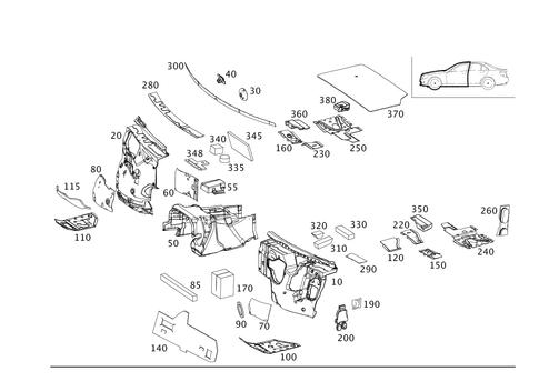 Damping in Passenger Compartment for 2012 Mercedes-Benz E350 #0