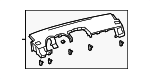 5530212192E0 - Body: Upper Dash Panel for Toyota: Corolla Image