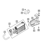 52121681AA - Emission Controls: Filter To Canister Hose for Mopar Image