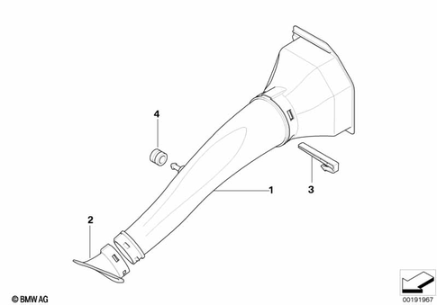 Intake Muffler for 2011 BMW-Motorrad K 1300 S #2