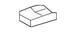 5879848020 - Body: Jack Carrier Cushion for Toyota: Highlander Image