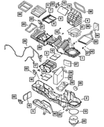 68021982AB - : A/C And Heater Door Kit for Dodge: Ram 1500, Ram 2500, Ram 3500 Image
