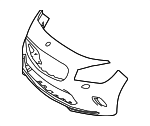 11788024019999 - Body: Bumper Cover for Mercedes-Benz Image