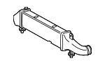 1705000400 - Cooling System: Inter-cooler for Mercedes-Benz Image