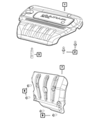 6510684AA - 2.4L Gas; Engine: Ball Stud for Chrysler: 200 | Dodge: Dart | Fiat: 500X | Jeep: Cherokee, Compass, Renegade | Ram: ProMaster City Image
