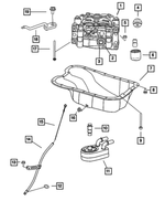 4884805AF - 2.4L Turbo Gas; Engine: Balance With Oil Pump Shaft Package for Dodge: Caliber Image