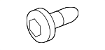 9423101 - Body: License Plate Bracket Screw for GM Image