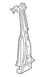 41002996367 - Body: Lock Pillar Reinforced for BMW: 1 Series M, 128i, 135i, 135is Image